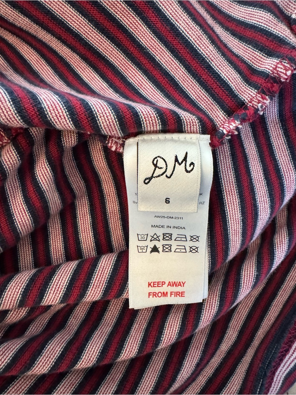 Damson Madder Remie Rugby shirt size 6 - Picture 6 of 7